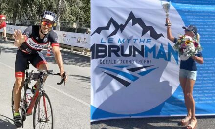 Che bravi Mauro Ciarrocchi e Tiziana Squizzato, entrambi oro di categoria al 39° Embrunman!