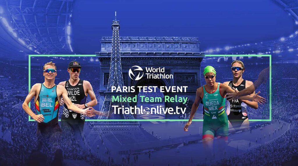 Test Event Paris 2024: 20 agosto 2023 gara Mixed Relay