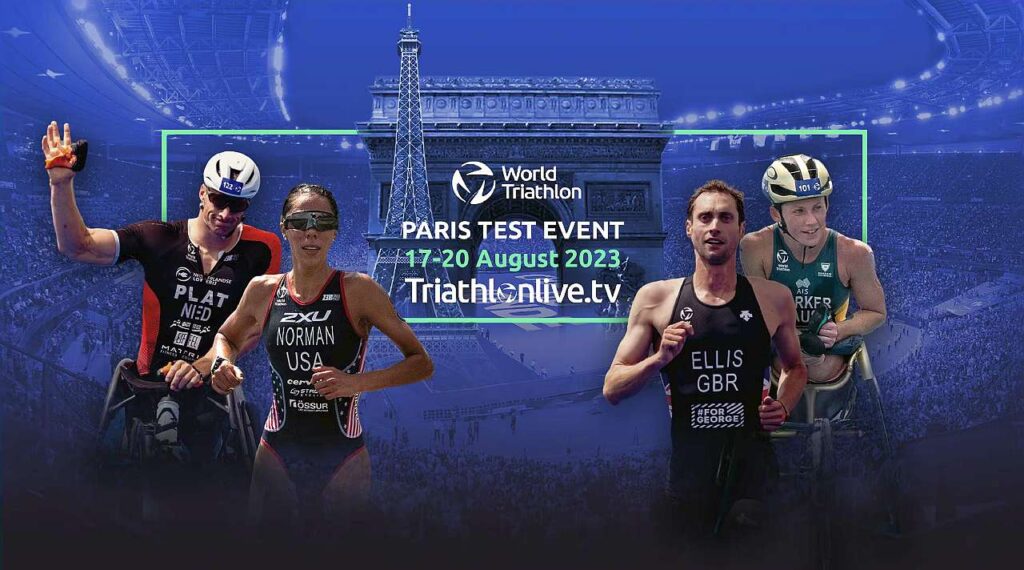 Test Event Paris 2024: 19 agosto 2023 gare Paratriathlon
