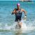 Sara Durazzi prima fuori dall'acqua Adriatic Series Cesenatico Triathlon Olimpico 2023 (Foto Roberto Del Bianco / Adriatic Series)
