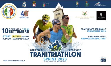 Si presenta il 5° TraniTriathlon sprint! Briefing e dettagli