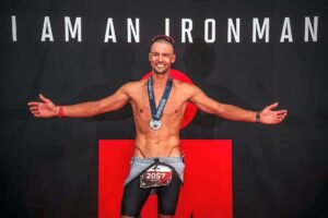 Dario Chitti 1° M30 all'Ironman Italy 2023