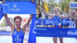 doppio trionfo azzurro a Chengdu e Brasilia in World Triathlon Cup il 14 e 15 ottobre 2023: successi per Bianca Seregni e Alice Betto! (© World Triathlon)