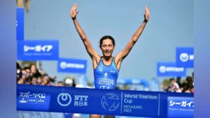 Il trionfo alla World Cup Triathlon Miyazaki 2023 dell'azzurra Bianca Seregni, il terzo oro stagionale in Coppamondo! (Foto: © World Triathlon)