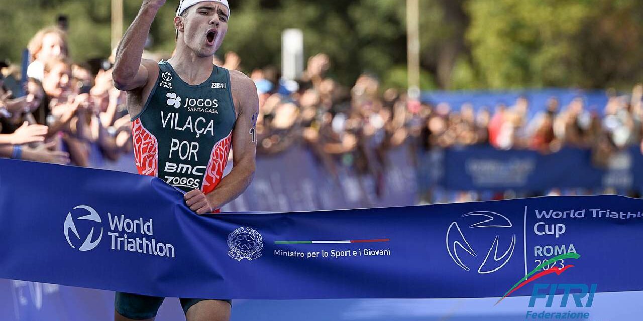 Nina Eim e Vasco Vilaca trionfano nella prima storica World Triathlon Cup Roma 2023. Replay diretta RAI
