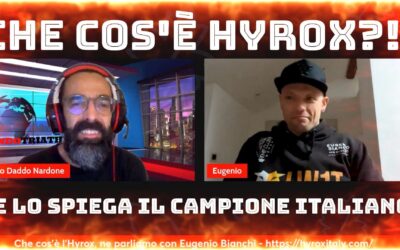 Che cos’è Hyrox? Ce lo spiega il campione Eugenio Bianchi!