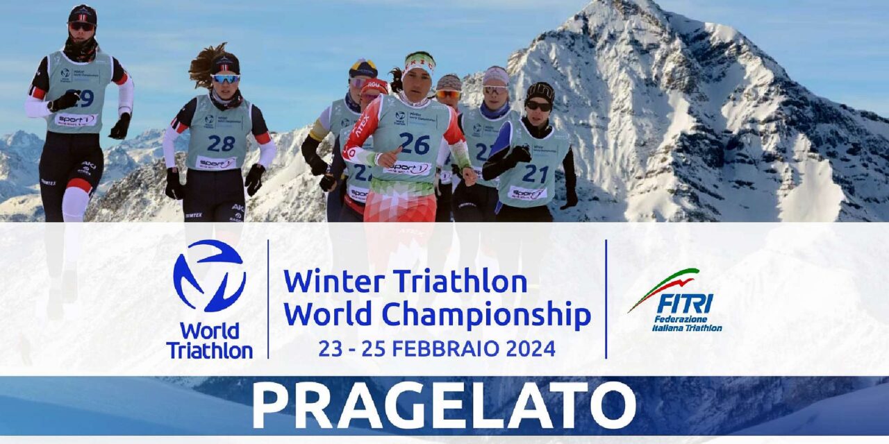 Il Mondiale Winter Triathlon torna in Italia! Dal 23 al 25 febbraio 2024 a Pragelato