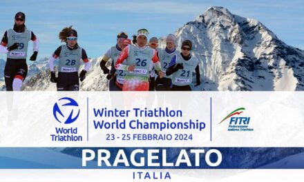 Il Mondiale Winter Triathlon torna in Italia! Dal 23 al 25 febbraio 2024 a Pragelato
