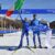 Sandra Mairhofer e Franco Pesavento sono iridati di Winter Triathlon Mixed Relay 2024 a Pragelato (Foto World Triathlon)