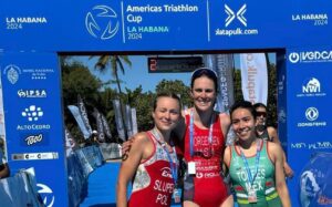 Gwen Jorgensen vince il triathlon olimpico di Coppa America 2024 a L'Avana