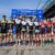 Il podio dei Campioni Italiani di Mixed Relay Duathlon 2024: vince il 707 Minini Team davanti a K3 Cremona e Cuneo1198 Triteam (Foto Tiziano Ballabio / FITri)