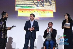Gala del Triathlon 2024, la premiazione del Duathlon di Imola (Foto Tiziano Ballabio / FITri)