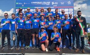 Tutte le maglie Tricolori di Categoria dei Campionati Italiani di Duathlon Classico 2024 di Quinzano d'Oglio (Foto: Tiziano Ballabio / FITri)
